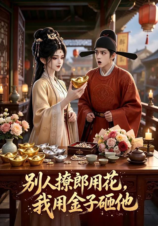 别人撩郎用花，我用金子砸他