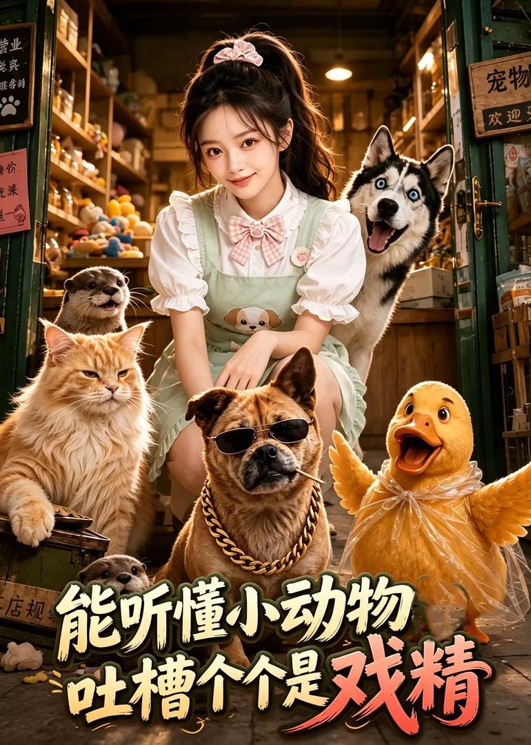 能听懂小动物吐槽个个是戏精