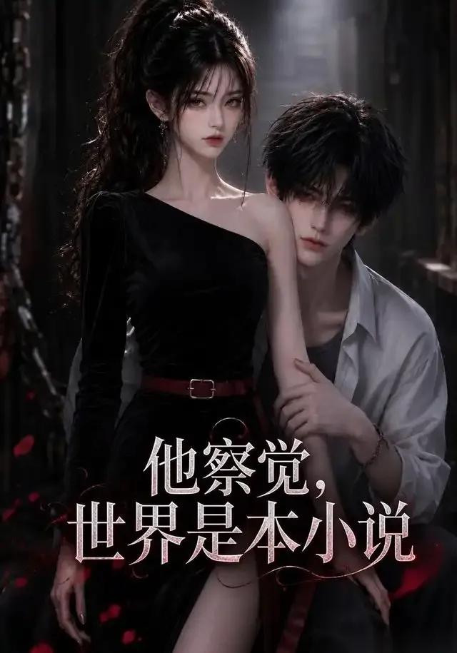 他察觉，世界是本小说