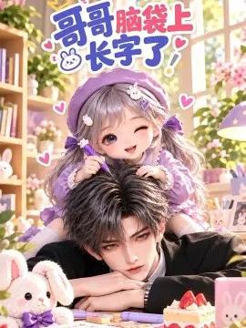 哥哥脑袋上长字了
