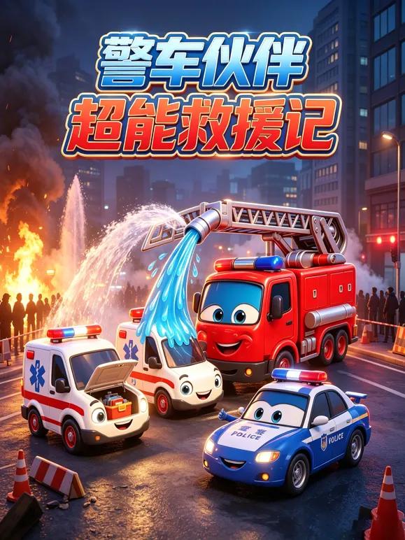警车伙伴超能救援记