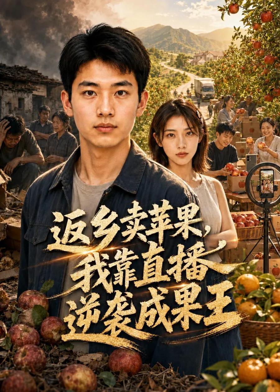返乡卖苹果，我靠直播逆袭成果王