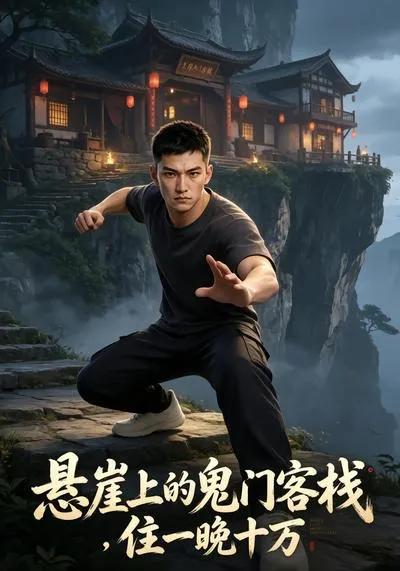 悬崖上的鬼门客栈，住一晚十万