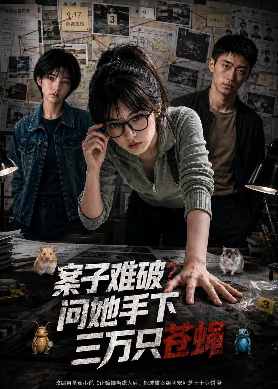 案子难破：问她手下三万只苍蝇