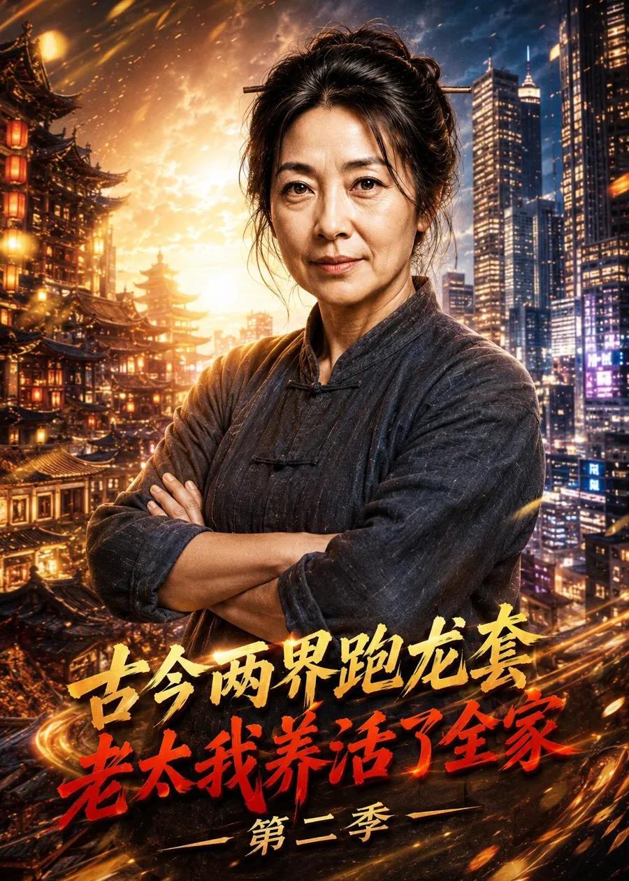 古今两界跑龙套,老太我养活了全家第二季