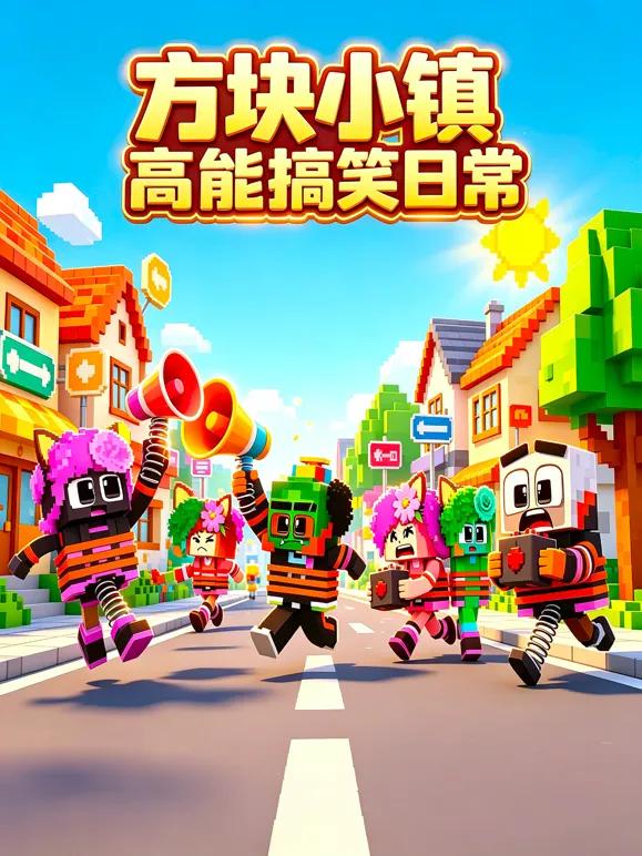 方块小镇高能搞笑日常