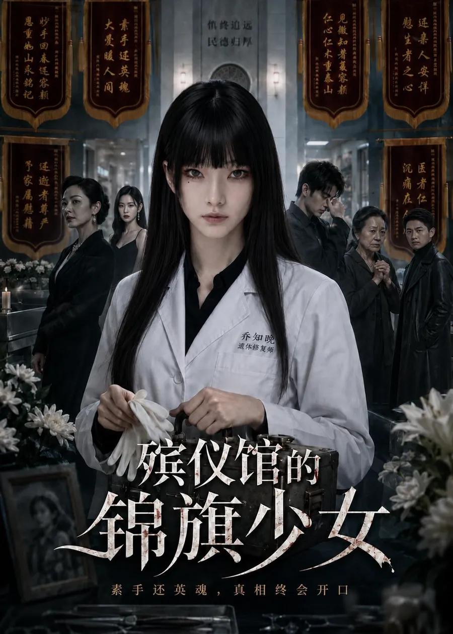 殡仪馆的锦旗少女