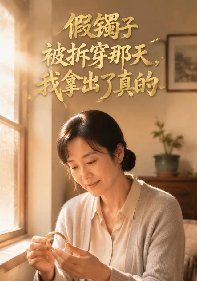 假镯子被拆穿那天，我拿出了真的