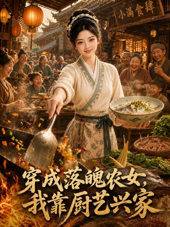 穿成落魄农女，我靠厨艺兴家
