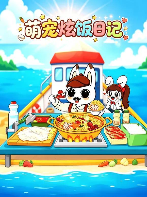 萌宠炫饭日记吃播