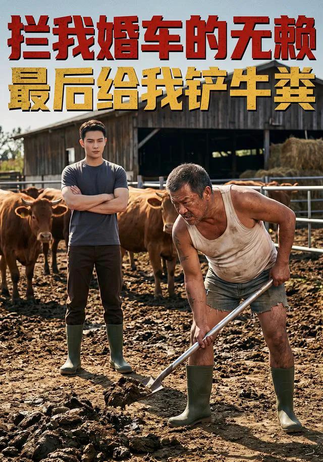 拦我婚车的无赖，最后给我铲牛粪
