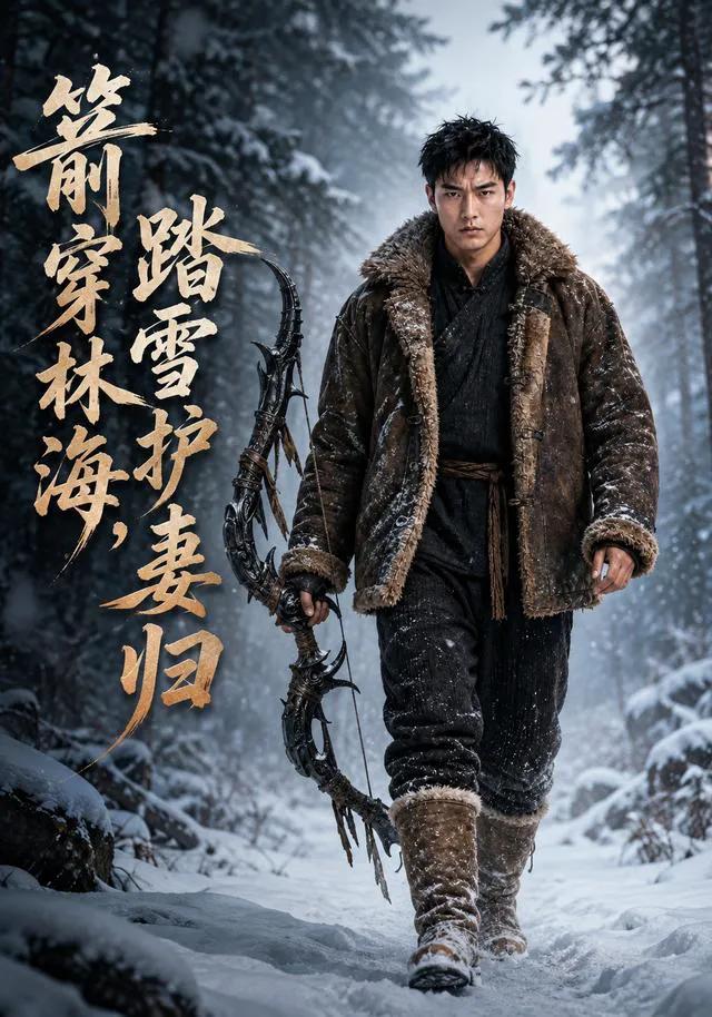 箭穿林海，踏雪护妻归