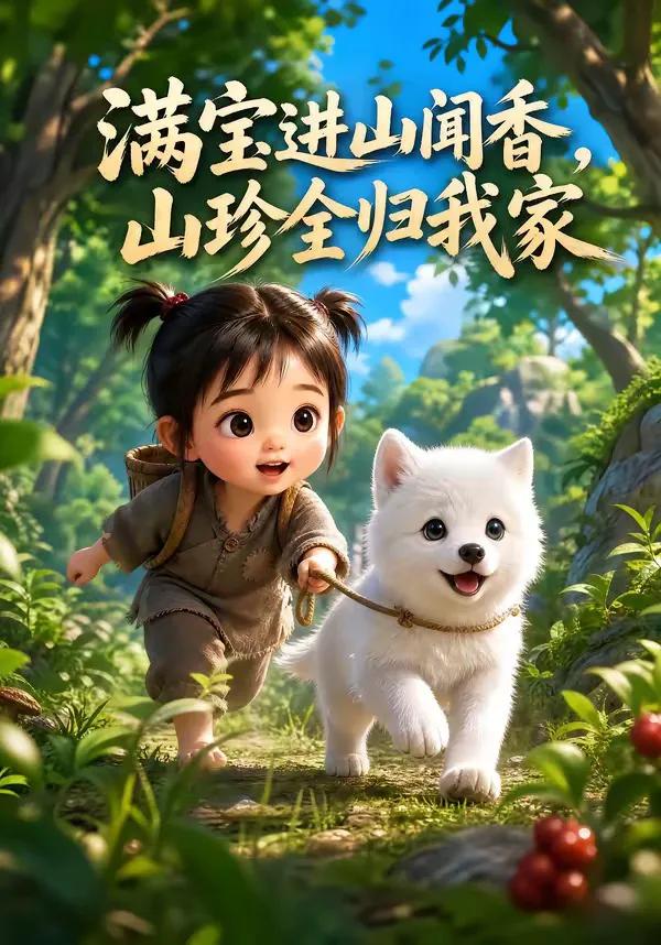 满宝进山闻香,山珍全归我家