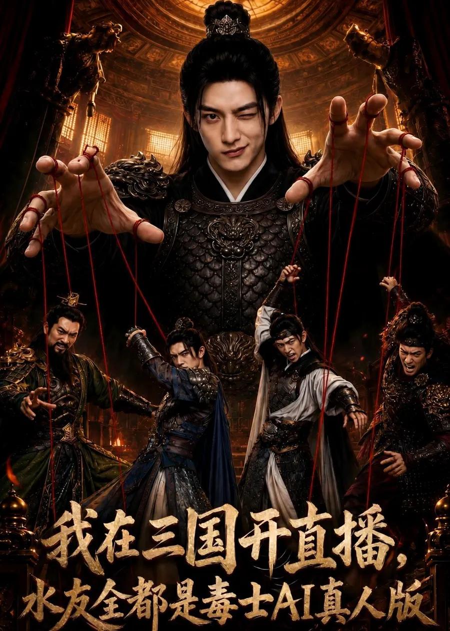 我在三国开直播,水友全都是毒士AI真人版
