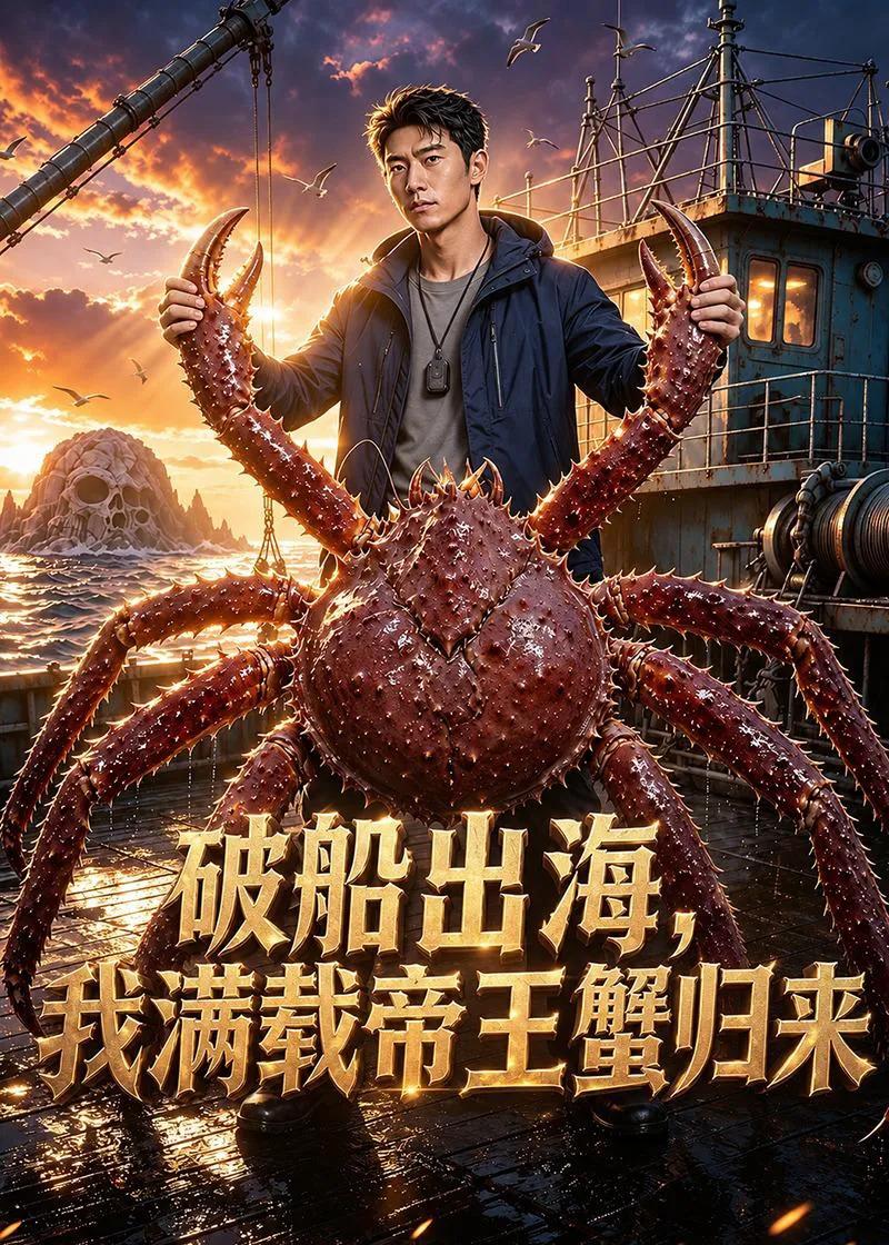破船出海,我满载帝王蟹归来