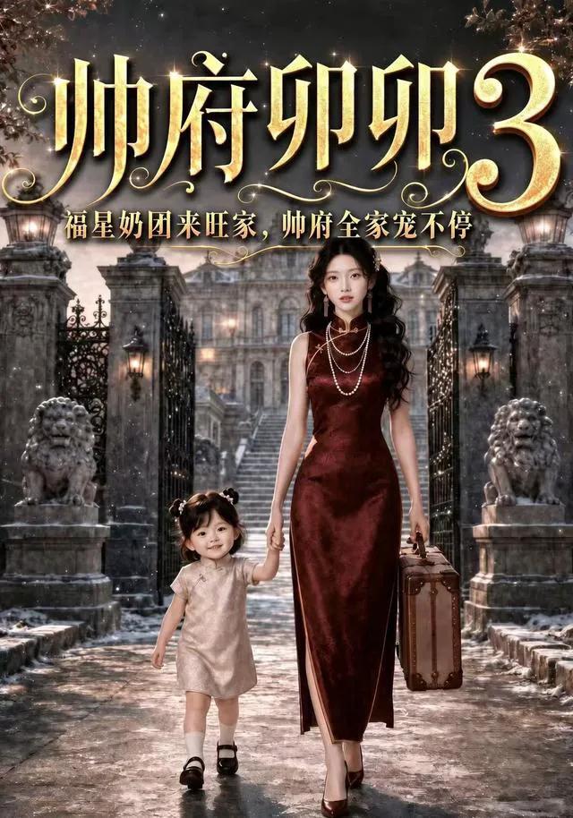 帅府卯卯3福星奶团来旺家,帅府全家宠不停